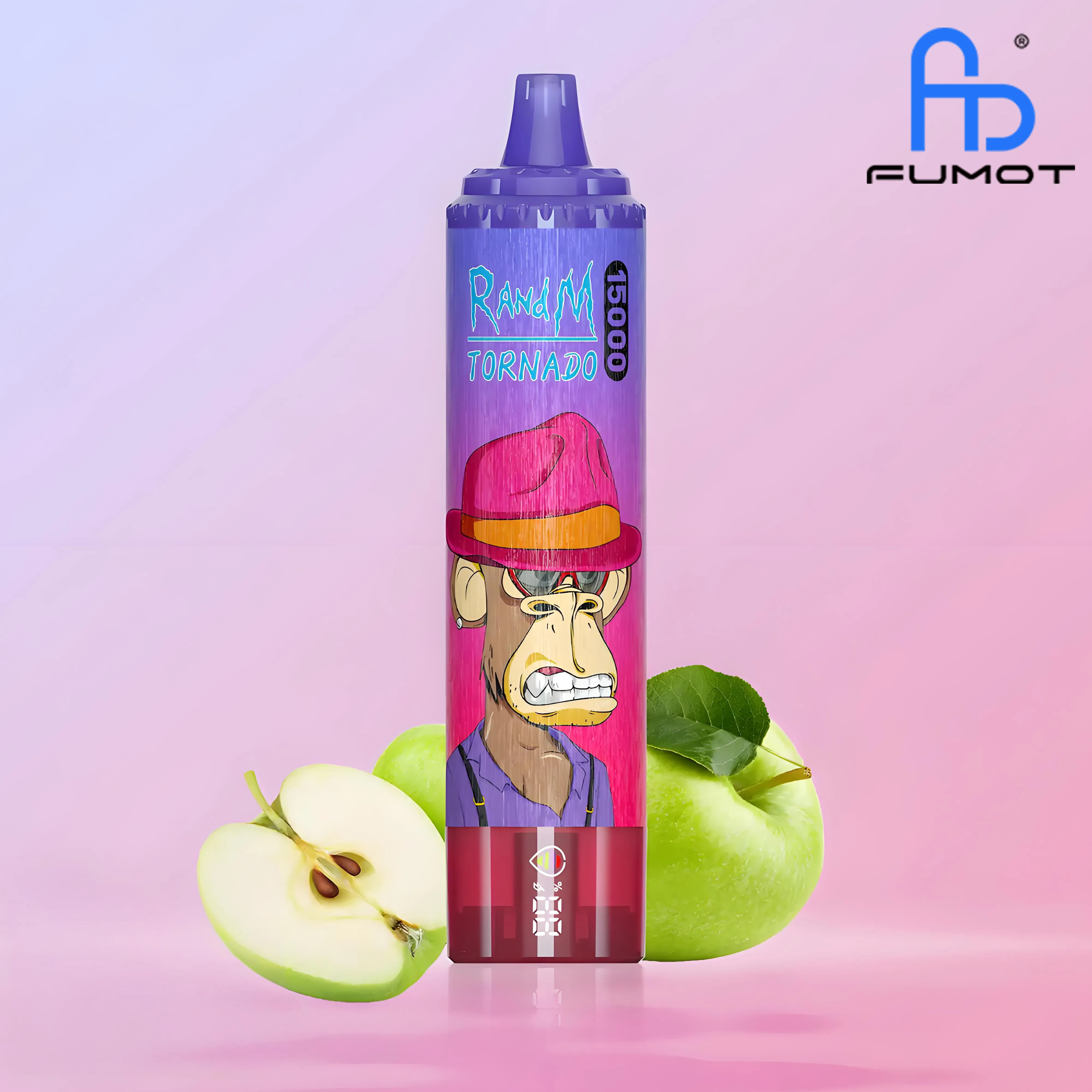 FUMOT Tornado 15000K  Disposeable vape | 2% Nic Salt, Mesh Coil, LED Display | Fast EU Delivery group 1 image 3